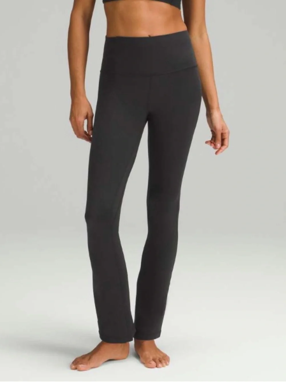 Lululemon Black Align High-Rise Mini- Flared Pant 28